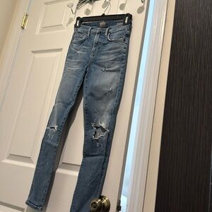 Citizens of Humanity Rocket Crop High Rise Skinny